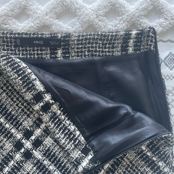 Mango Tweed Mini Skirt - Picture 3 of 10